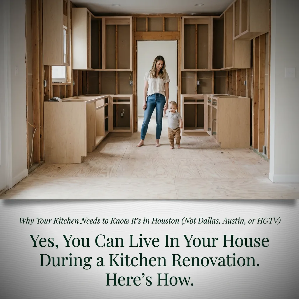 Yes, You Can Live In Your House During a Kitchen Renovation. Here's How.