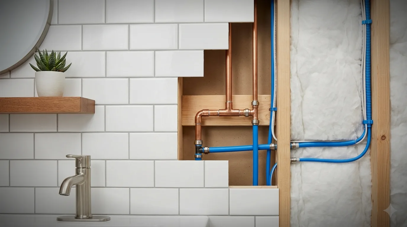 What's Behind Your Bathroom Walls Matters More Than What's on Them